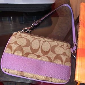 Coach wristlet